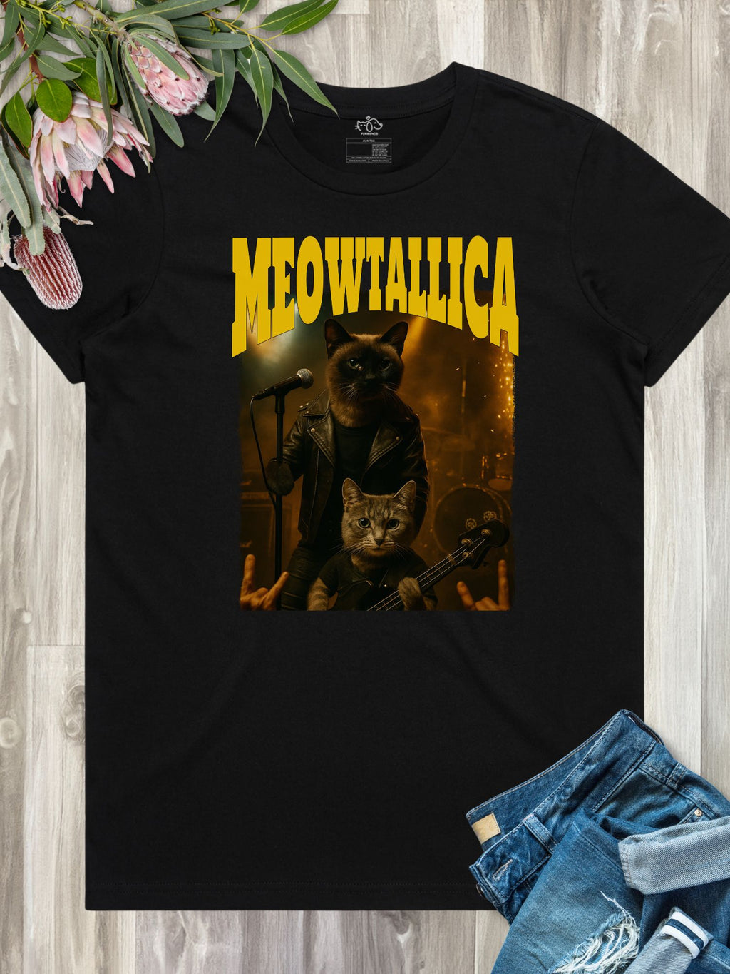 Rock Band Custom Photo Tee