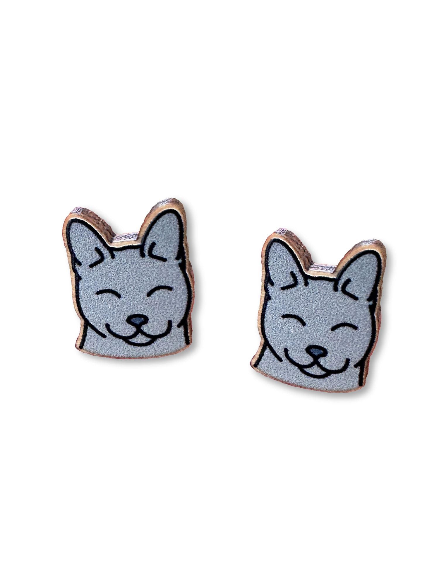Russian Blue ColourPop Stud Earrings