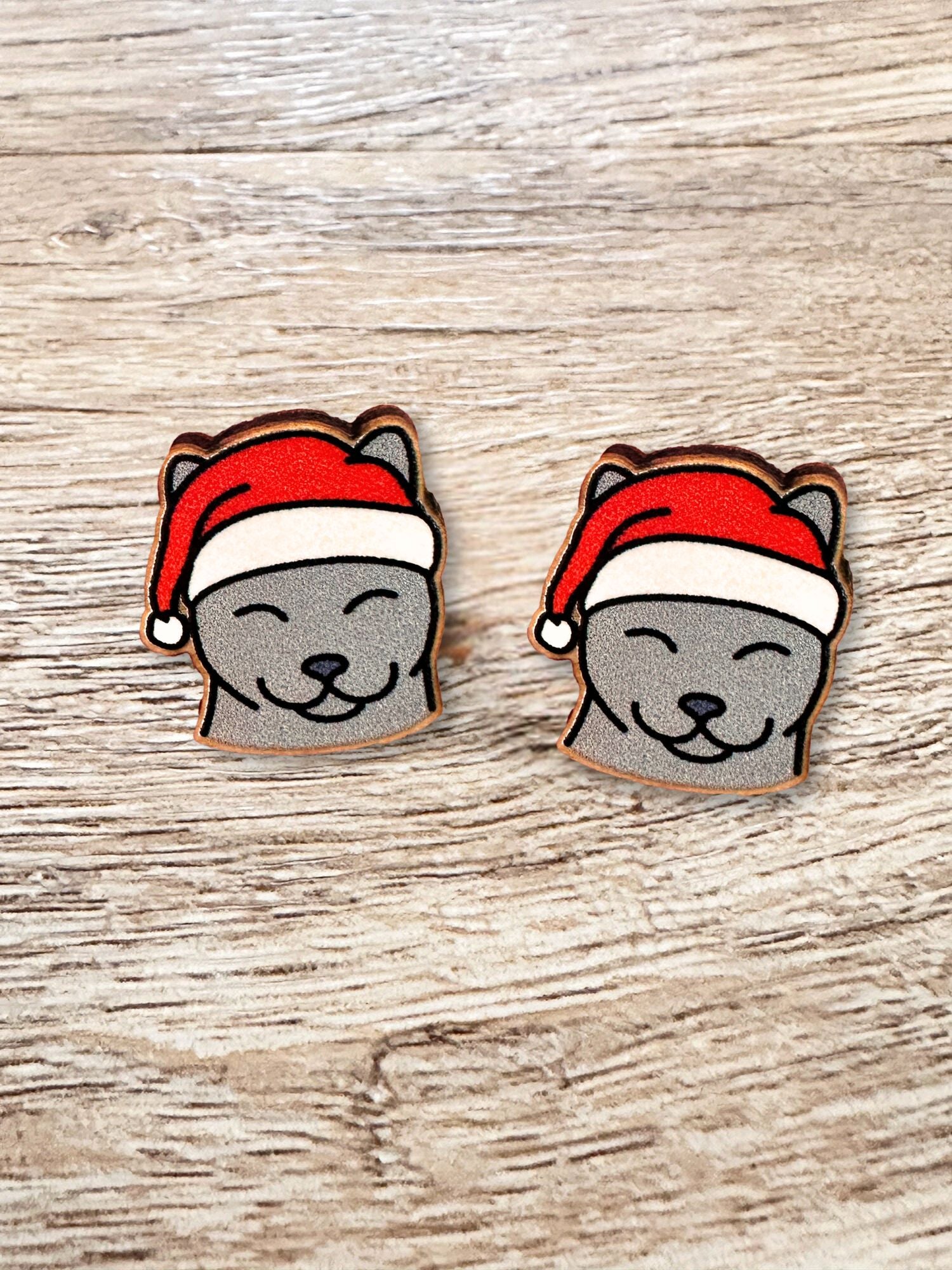Russian Blue Christmas Edition ColourPop Stud Earrings
