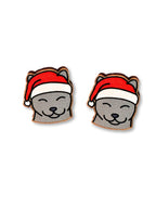 Russian Blue Christmas Edition ColourPop Stud Earrings