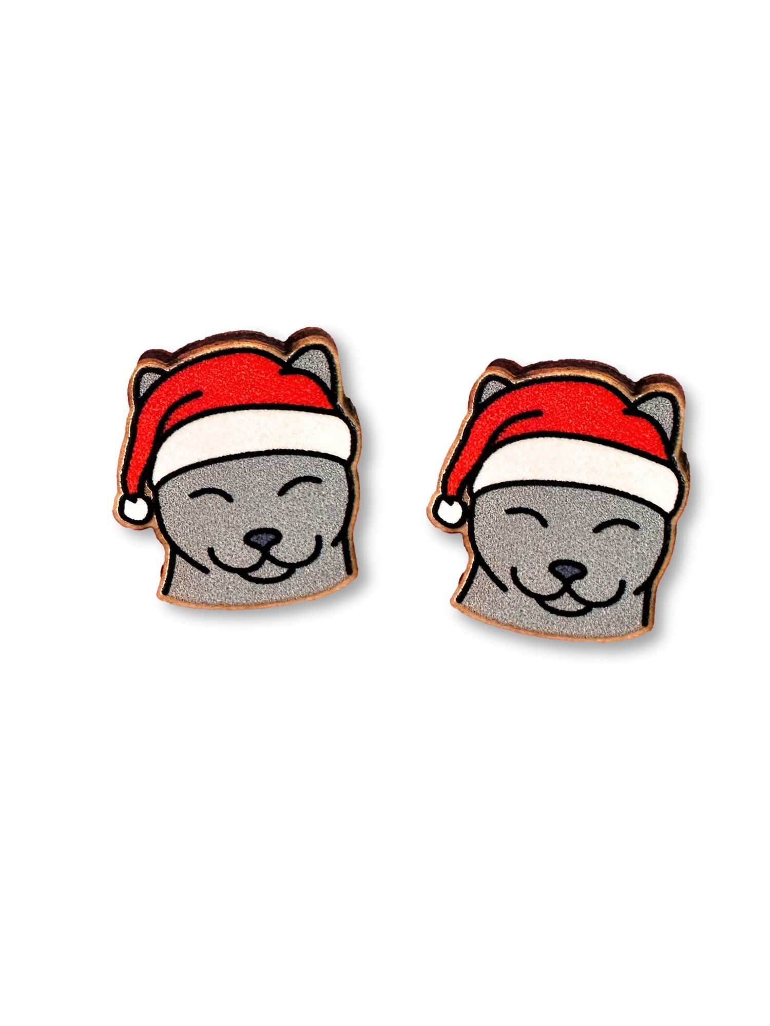 Russian Blue Christmas Edition ColourPop Stud Earrings