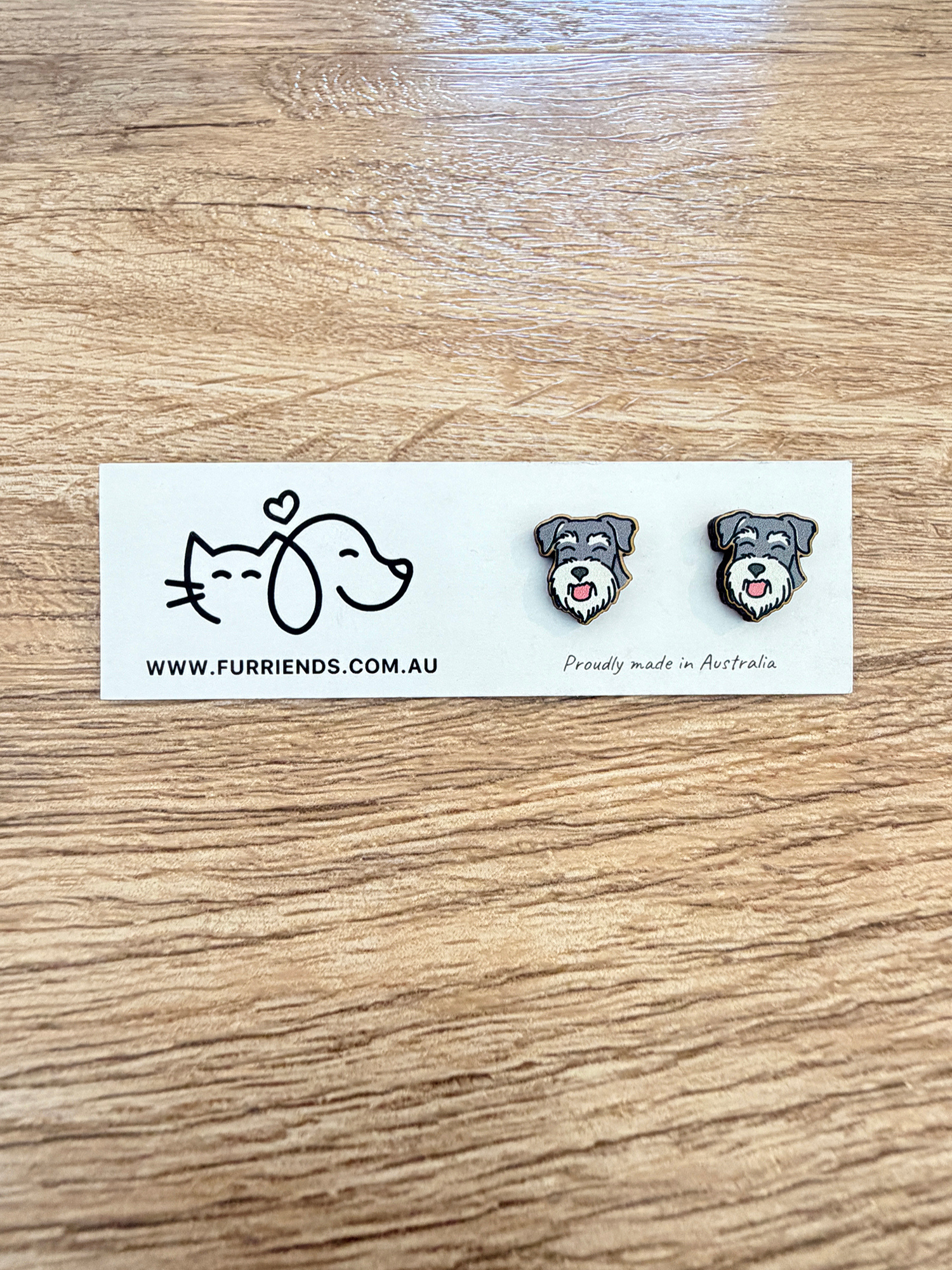 Schnauzer Earrings