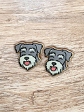 Schnauzer Earrings