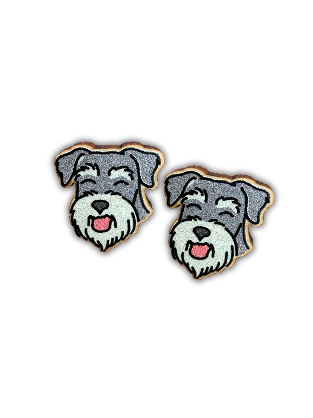 Schnauzer Earrings