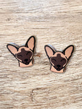 Siamese ColourPop Stud Earrings
