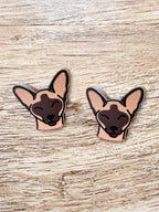 Siamese ColourPop Stud Earrings