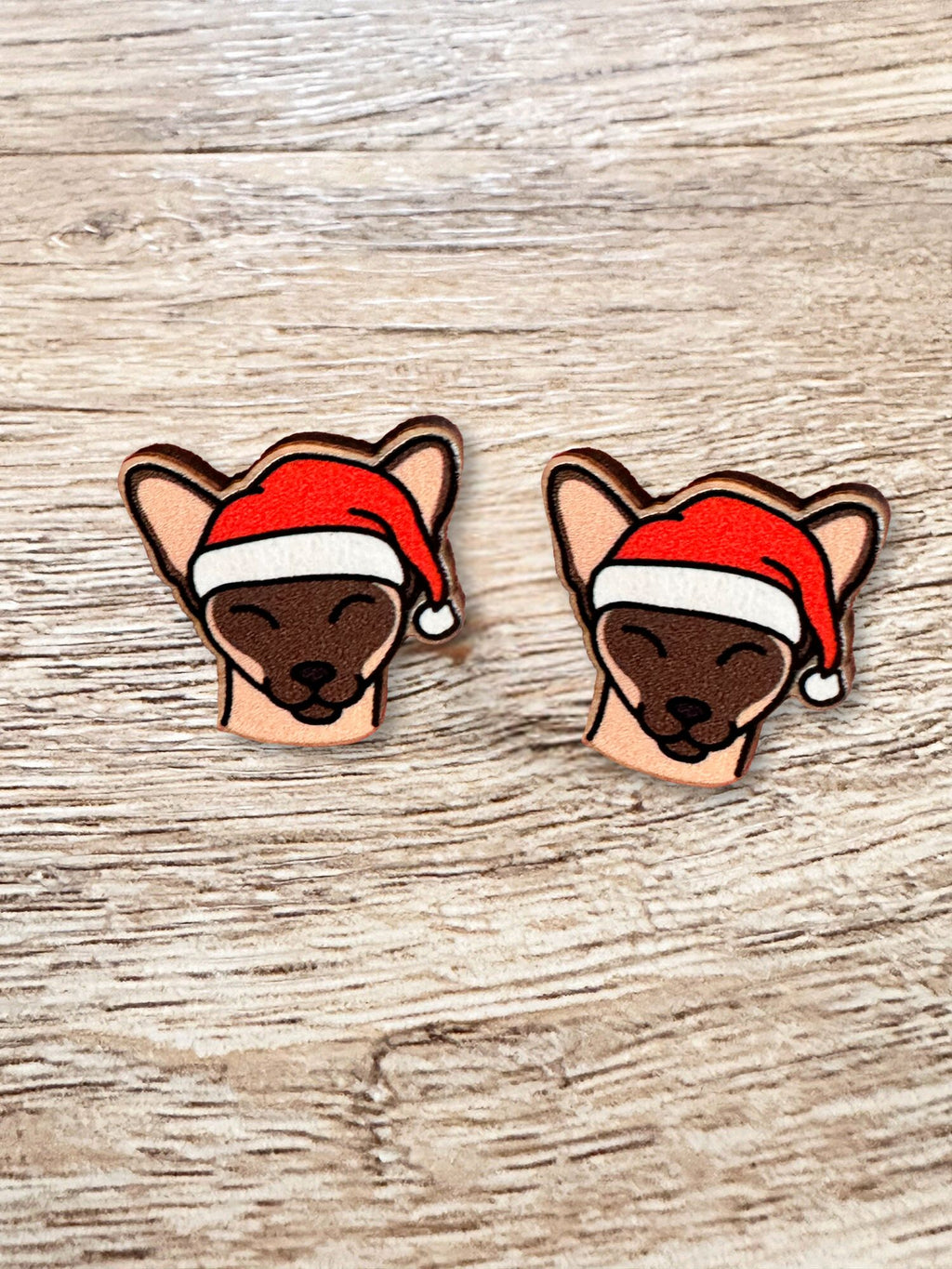 Siamese Christmas Edition ColourPop Stud Earrings