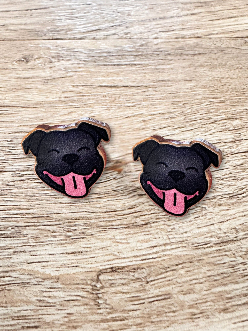 Staffordshire Bull Terrier ColourPop Stud Earrings