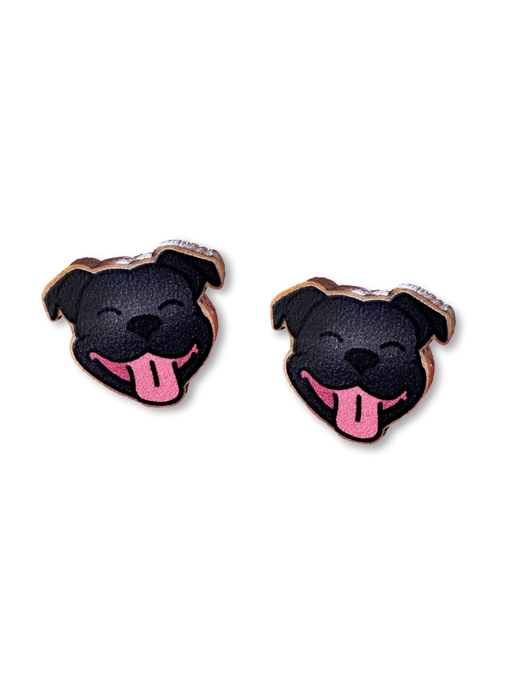 Staffordshire Bull Terrier ColourPop Stud Earrings