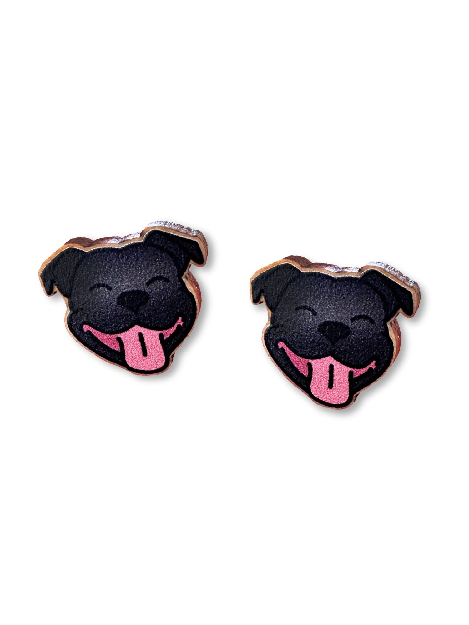 Staffordshire Bull Terrier ColourPop Stud Earrings