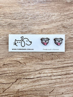 Staffordshire Bull Terrier ColourPop Stud Earrings