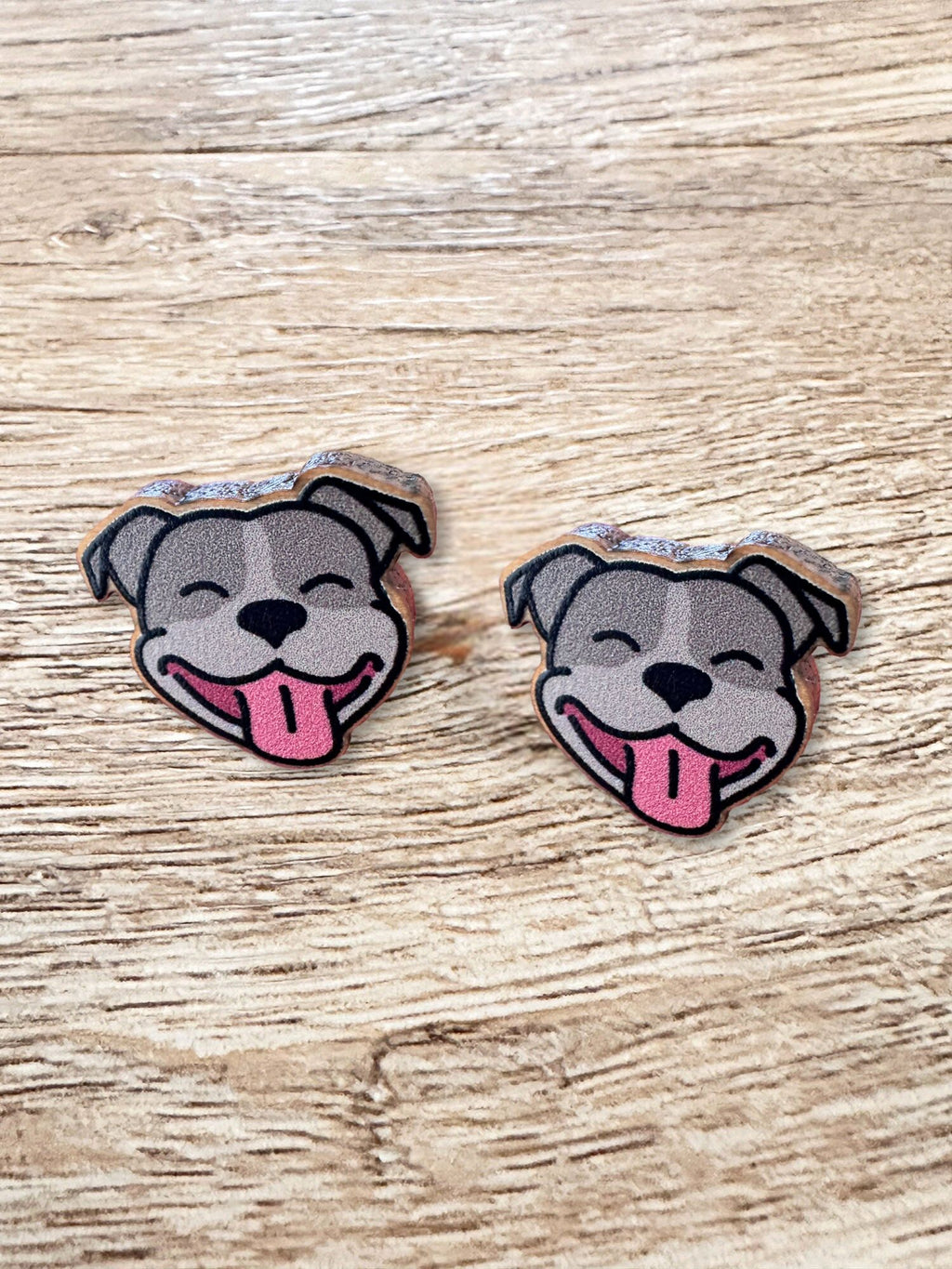 Staffordshire Bull Terrier ColourPop Stud Earrings