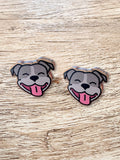 Staffordshire Bull Terrier ColourPop Stud Earrings