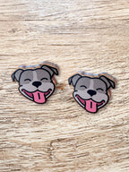 Staffordshire Bull Terrier ColourPop Stud Earrings