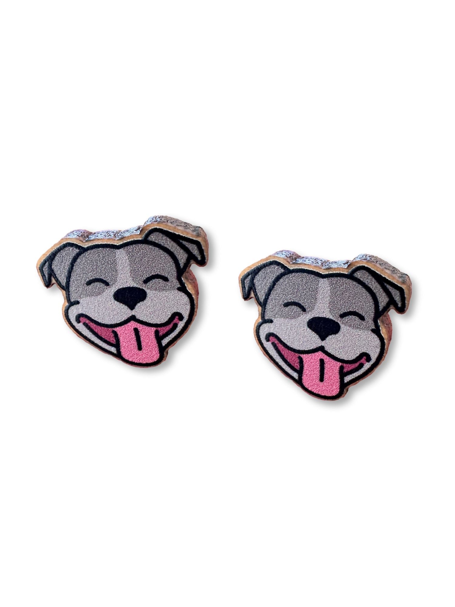 Staffordshire Bull Terrier ColourPop Stud Earrings