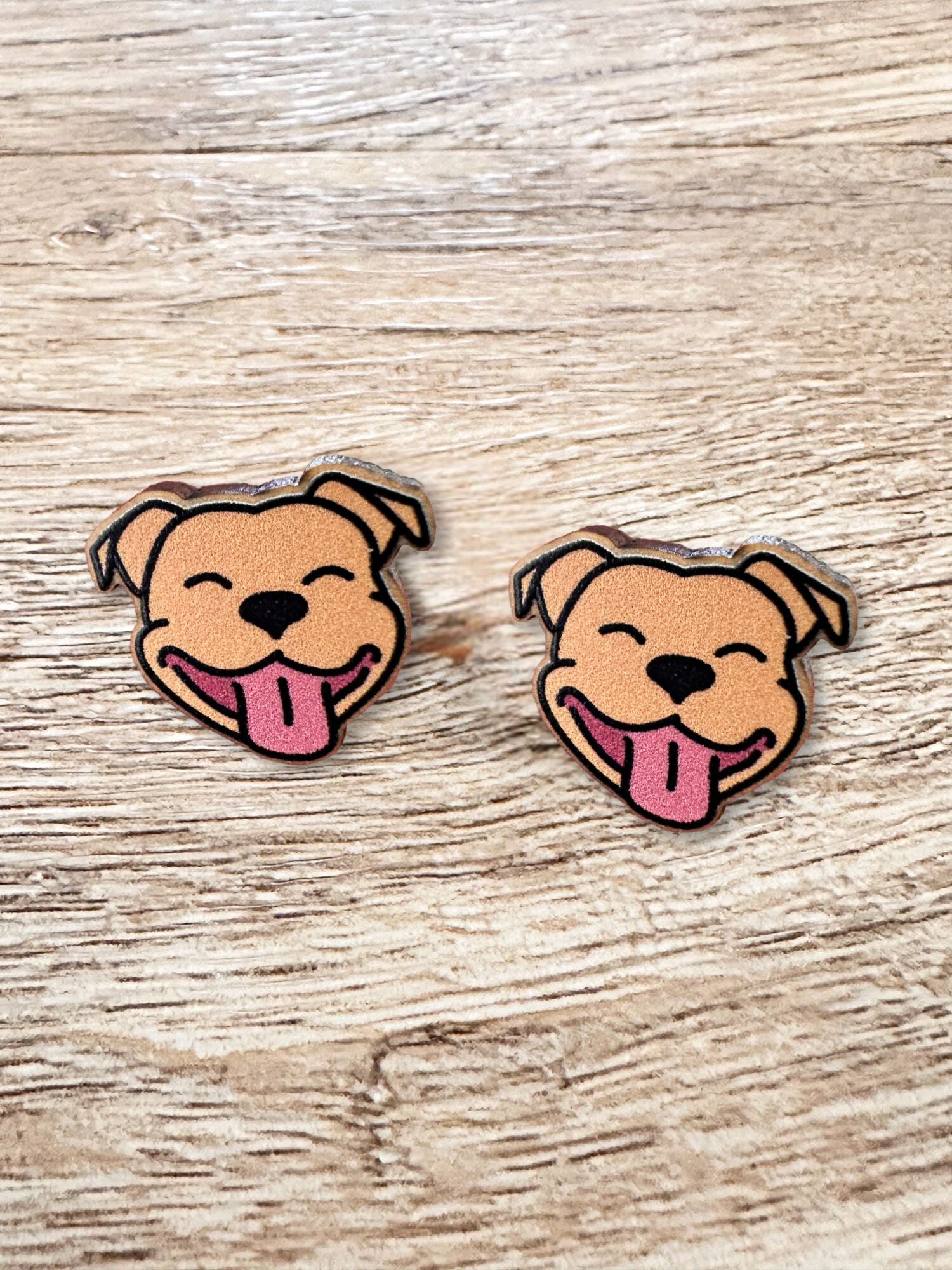 Staffordshire Bull Terrier ColourPop Stud Earrings