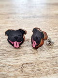 Staffordshire Bull Terrier ColourPop Stud Earrings