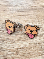 Staffordshire Bull Terrier ColourPop Stud Earrings