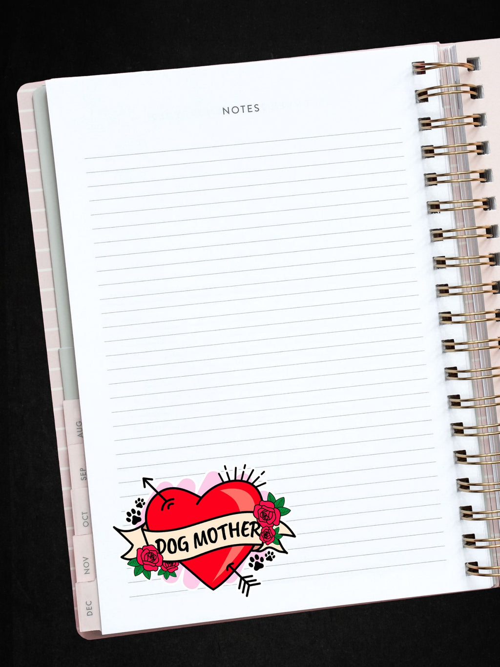 Dog Mother Sticker Pack