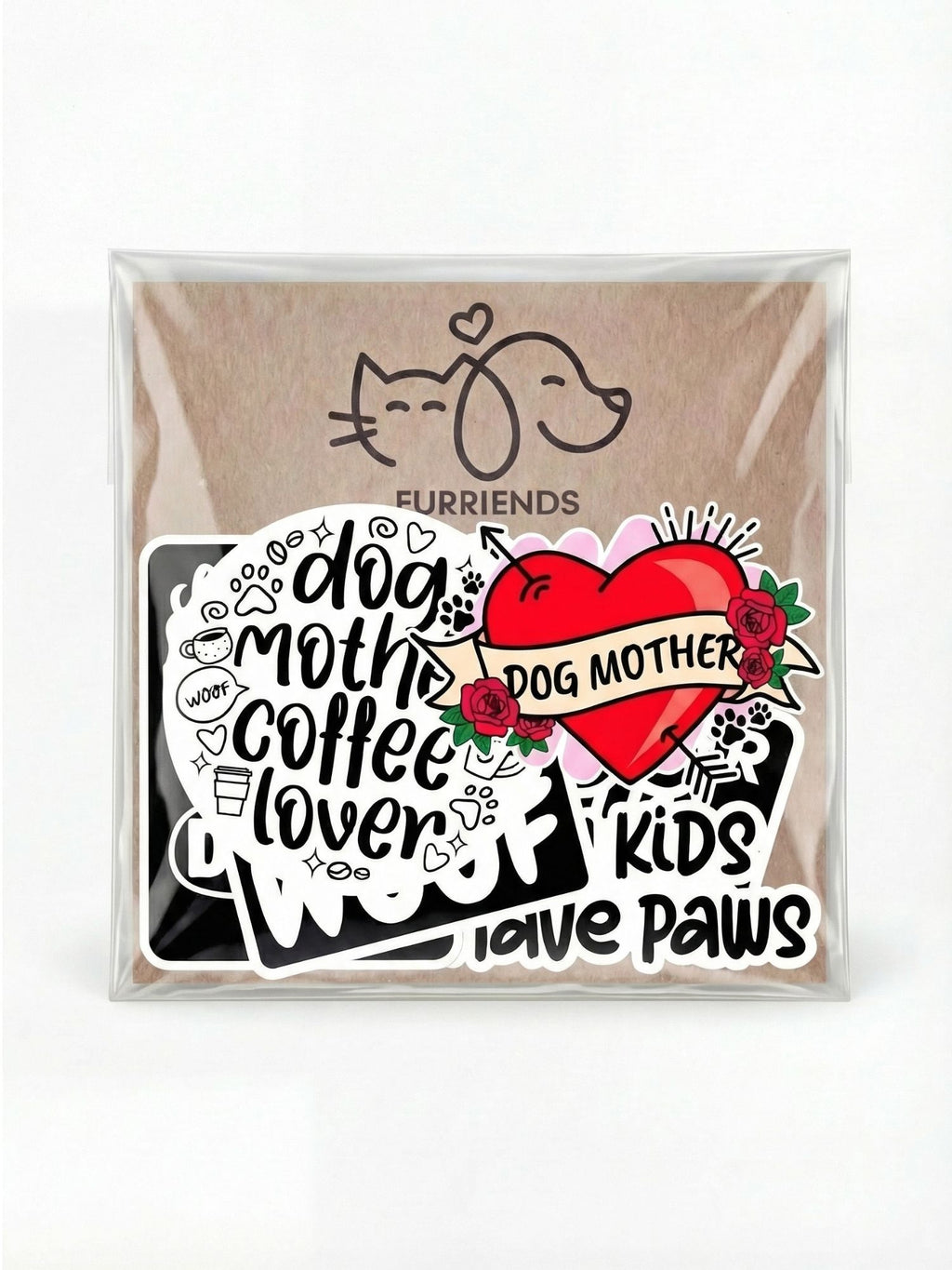 Dog Mother Sticker Pack