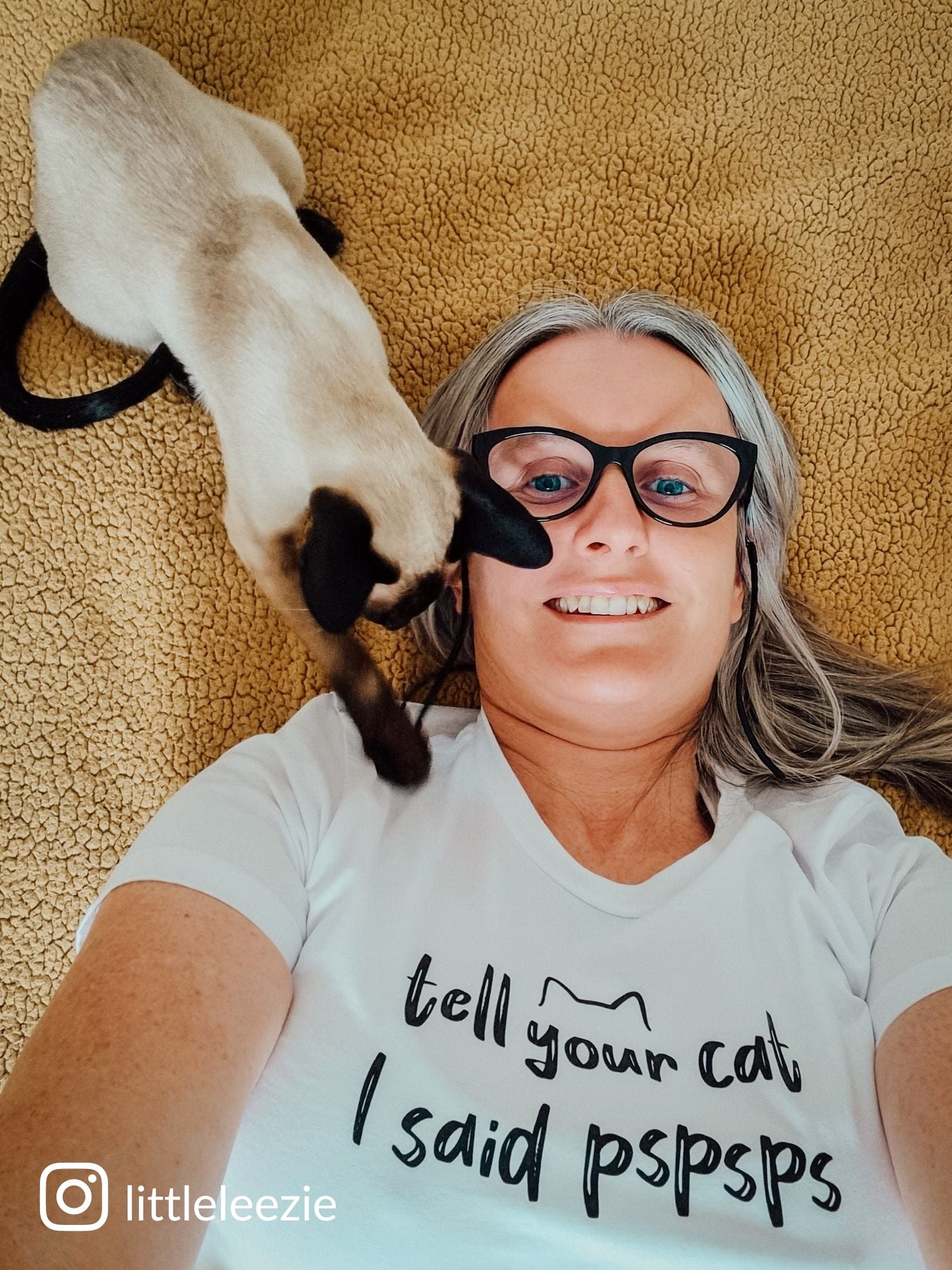Tell Your Cat I Said pspsps Ava Women's Regular Fit Tee