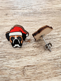 Boxer Christmas Edition ColourPop Stud Earrings