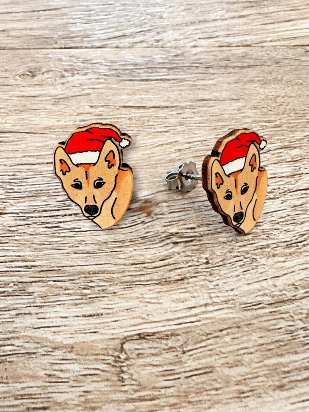 Dingo Christmas Edition ColourPop Stud Earrings