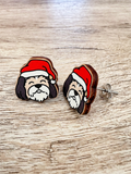 Shih Tzu Christmas Edition ColourPop Stud Earrings