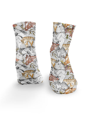 Curious Creatures Horse Lover Ankle Socks