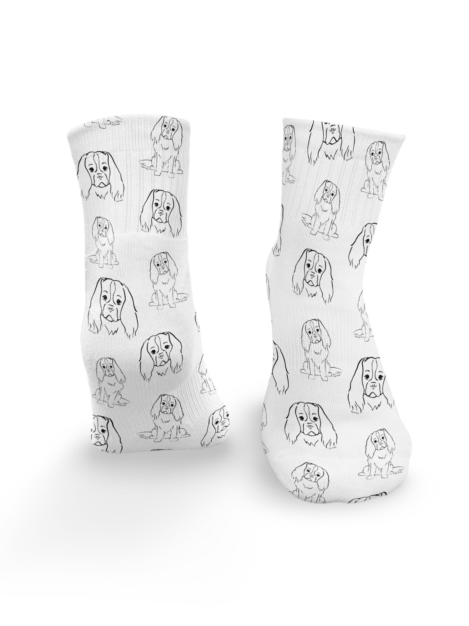 Cavalier King Charles Spaniel Ankle Socks