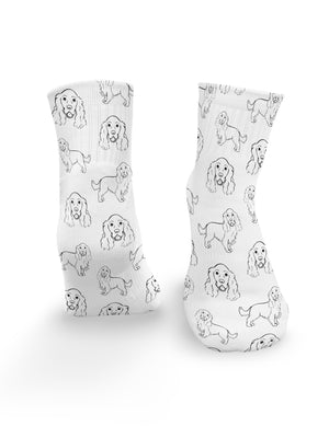 Cocker Spaniel Ankle Socks