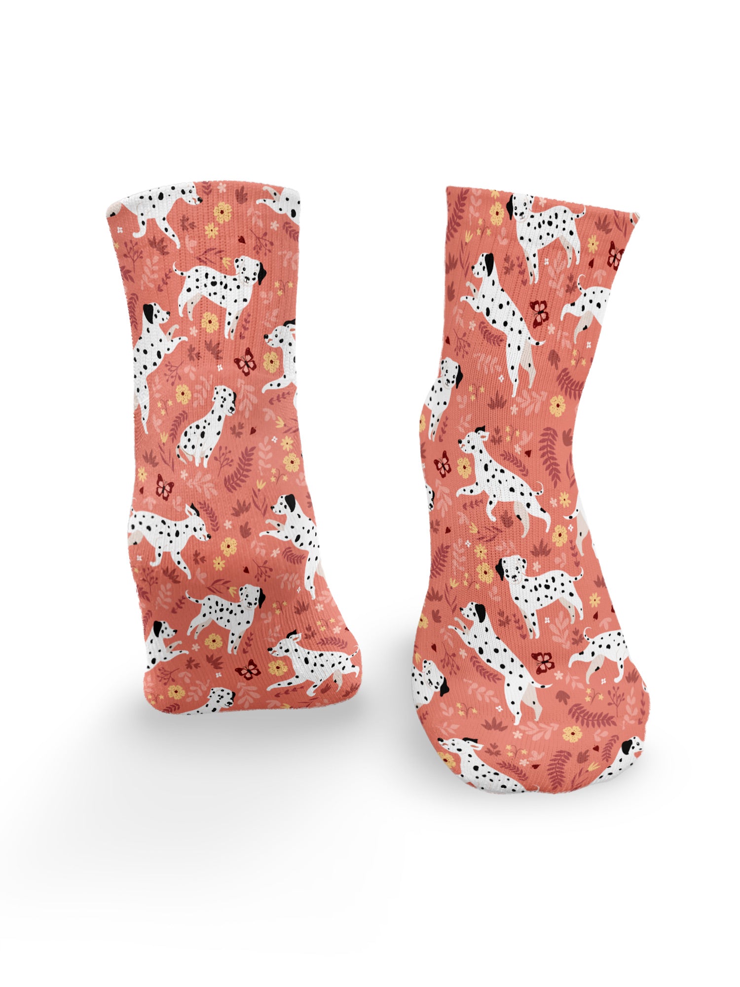 Dalmatian Patch Ankle Socks