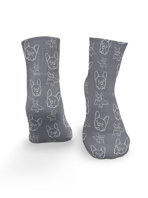 French Bulldog Ankle Socks