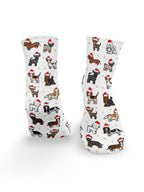 Merry Woofmas Tree Ankle Socks