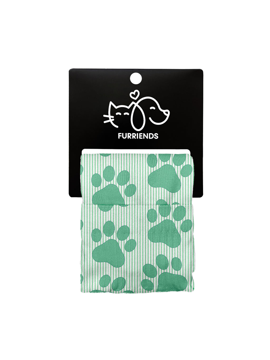 Paws & Pinstripes Ankle Socks