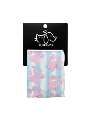 Paws & Pinstripes Ankle Socks