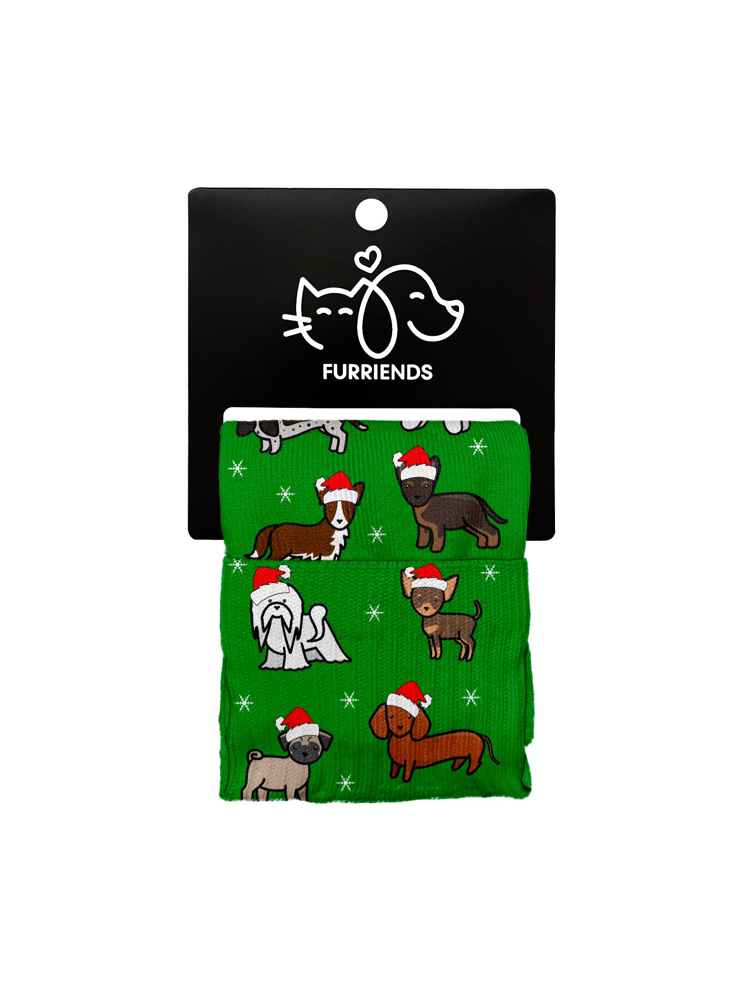 Merry Woofmas Tree Ankle Socks