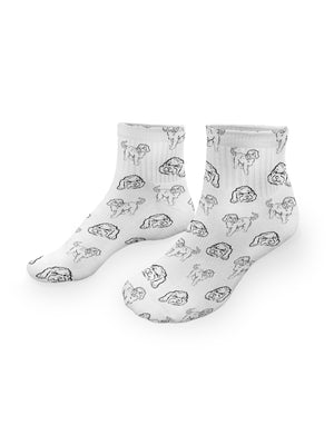 Cavoodle Ankle Socks