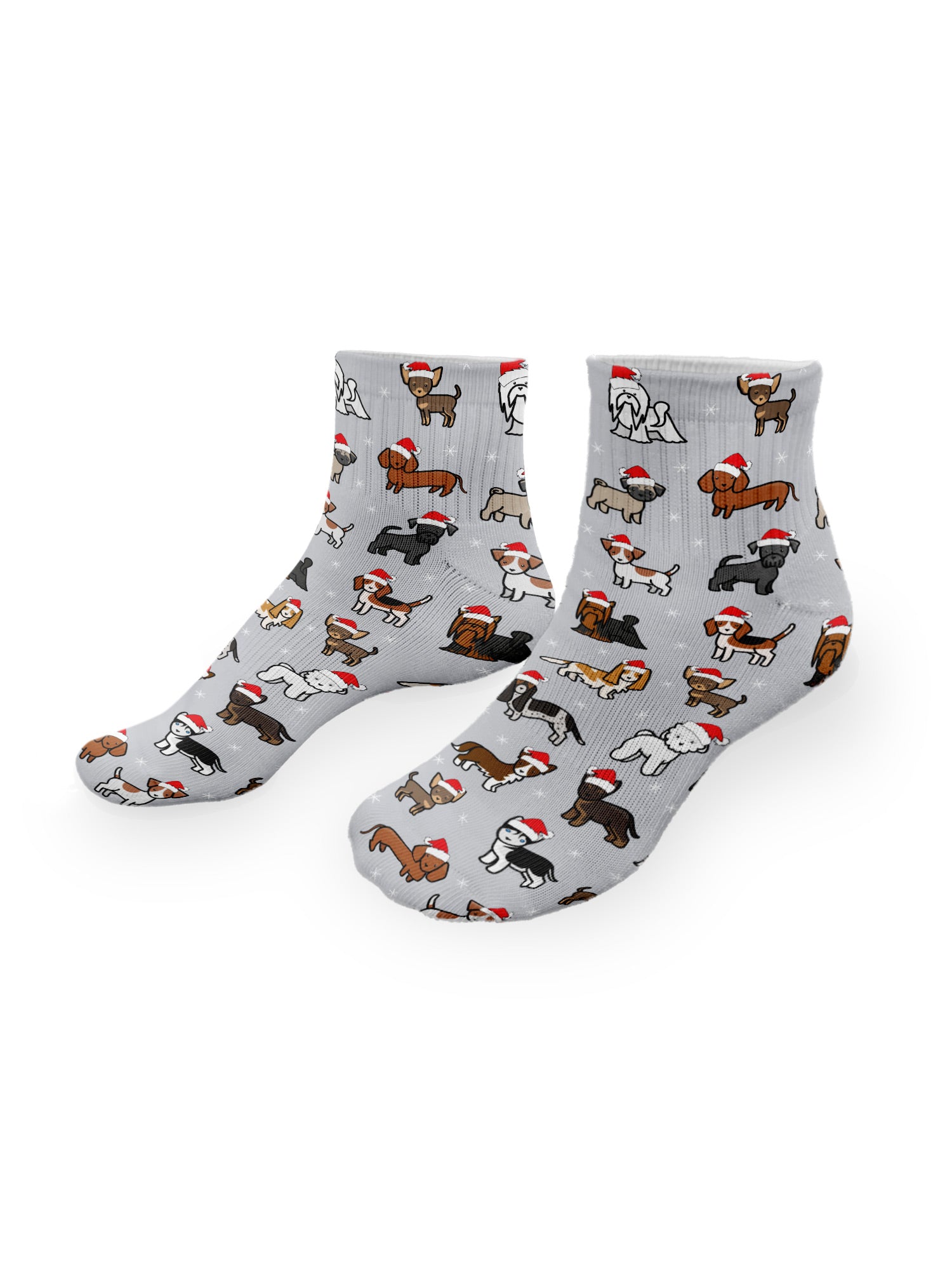 Merry Woofmas Tree Ankle Socks