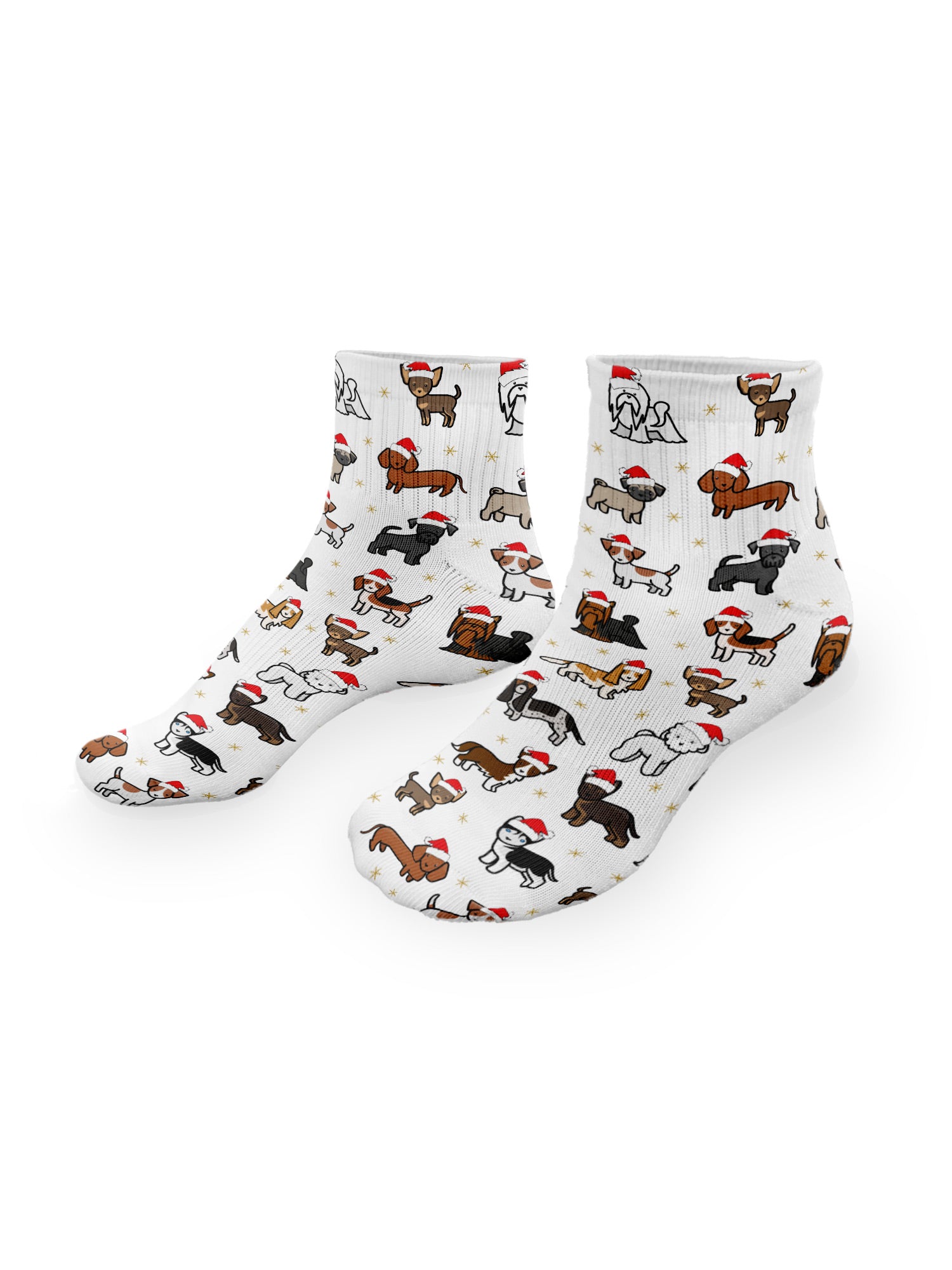 Merry Woofmas Tree Ankle Socks