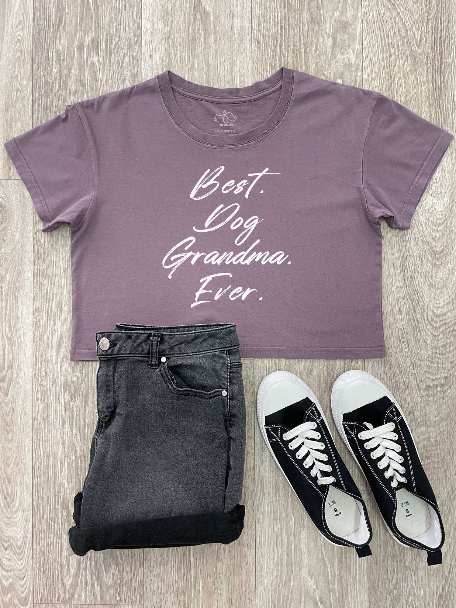 Best. Dog Grandma. Ever. Annie Crop Tee
