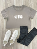 Three Ingredients Annie Crop Tee