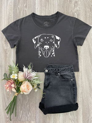 Dalmatian Annie Crop Tee