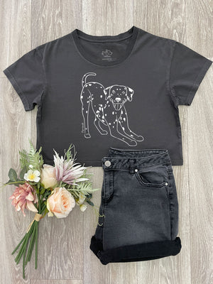 Dalmatian Annie Crop Tee