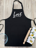 Love Is A Four-Legged Word Bib Apron