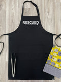 Rescued Is My Favourite Breed Bib Apron