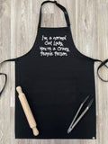 I'm A Normal Cat Lady. You're A Crazy People Person. Bib Apron