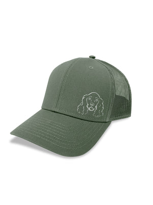 Cocker Spaniel Snapback Trucker Cap