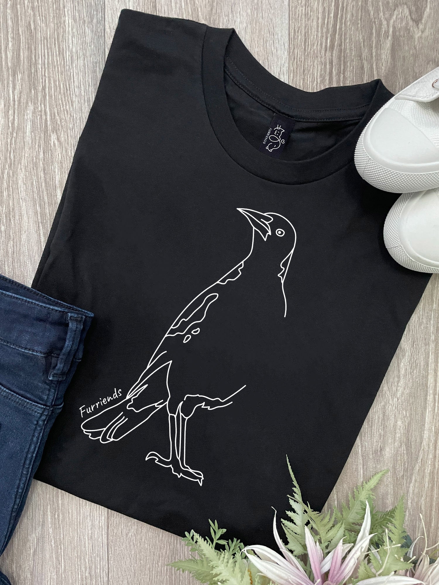 Magpie Merch Australian Magpie Ava T-Shirt | Furriends Australia