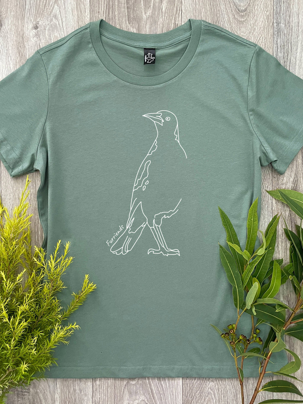 Magpie Merch Australian Magpie Ava T-Shirt | Furriends Australia